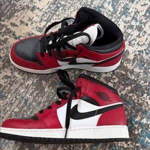 Red and Black Jordan 1